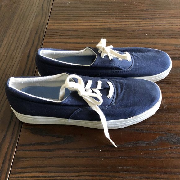 Keds Navy Blue Relaxed Fit Lace-up Sneaker 9.5 - Picture 2 of 11